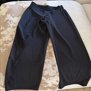 Zara Asymmetrical wide leg pants